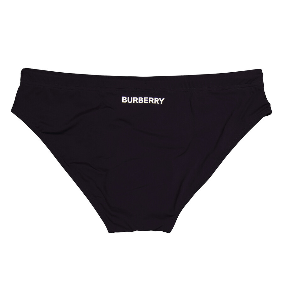 Burberry Navy Grayes Logo Print Swim Briefs - 2