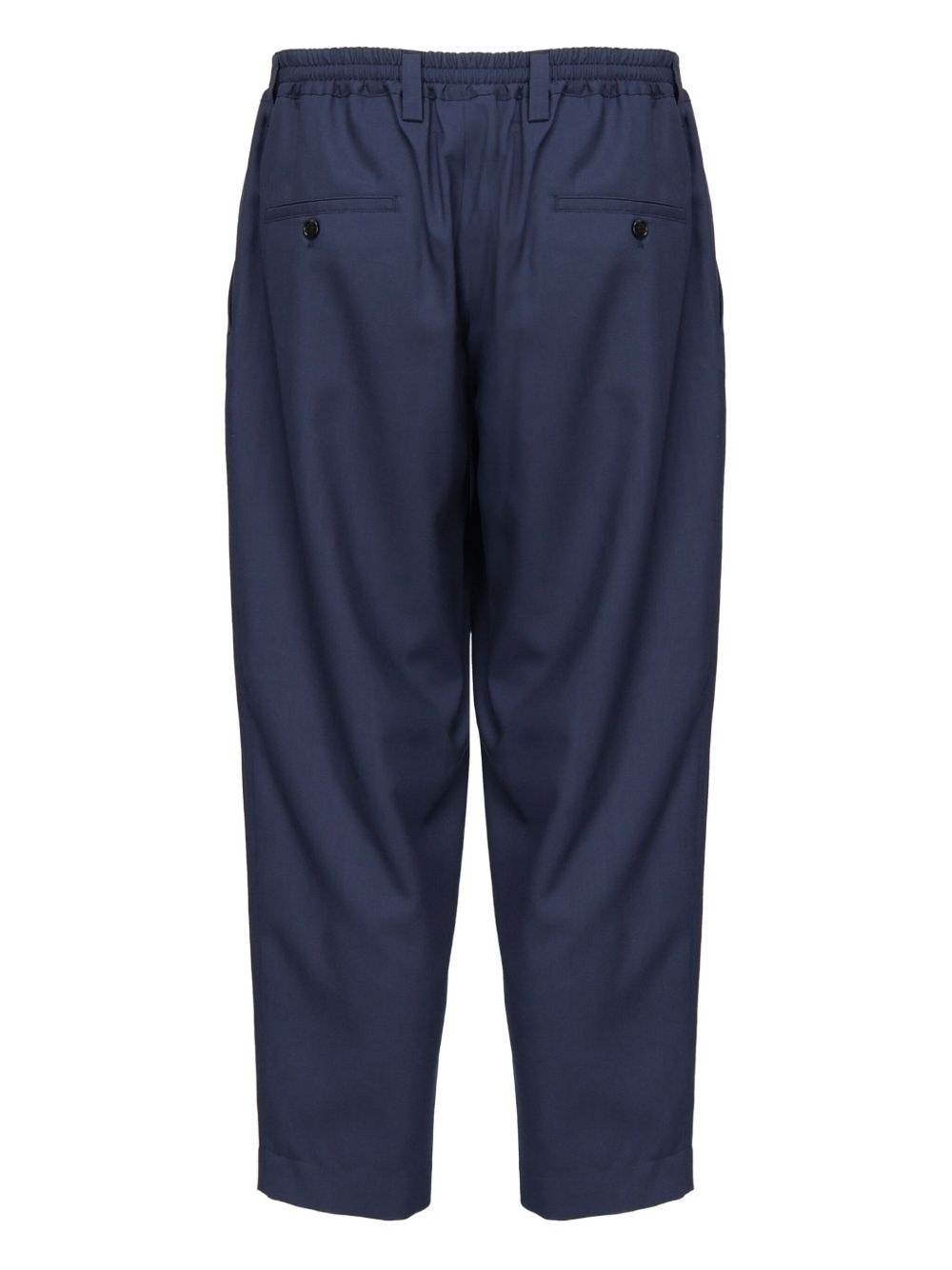 pleated drawstring trousers - 2