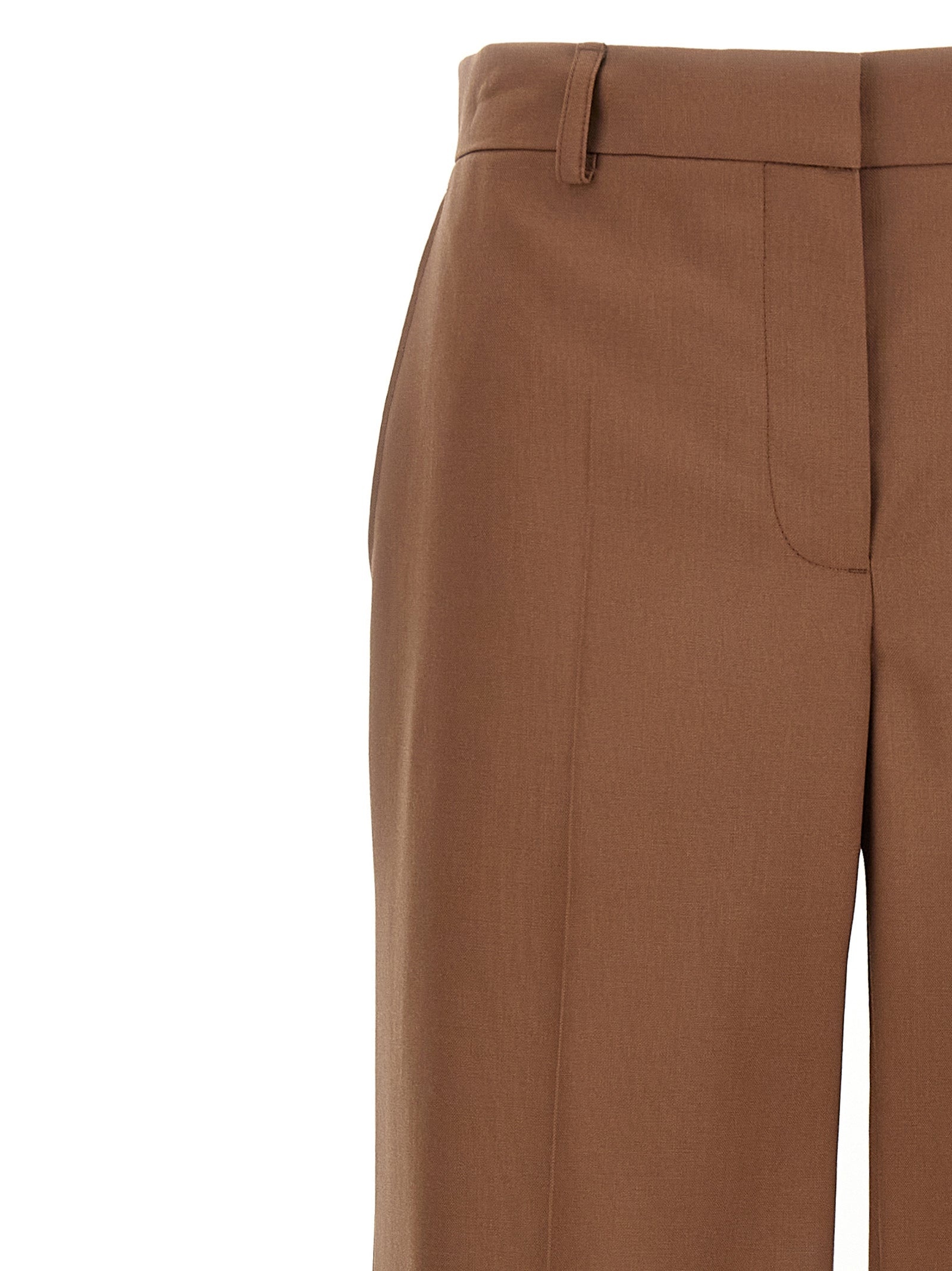 Wool Pants Brown - 3