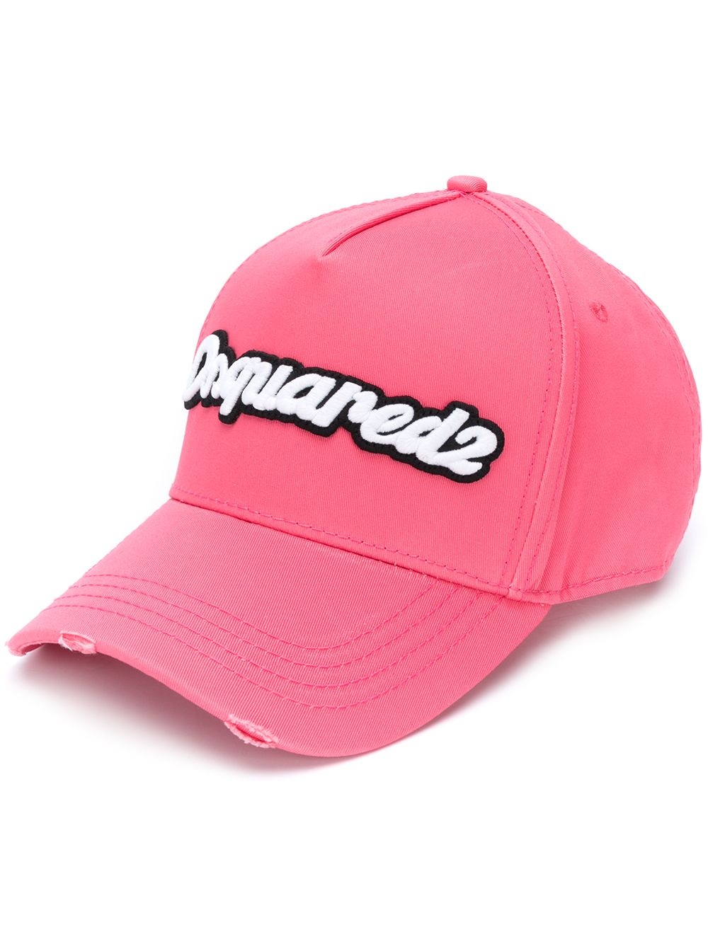 embroidered logo baseball cap - 1