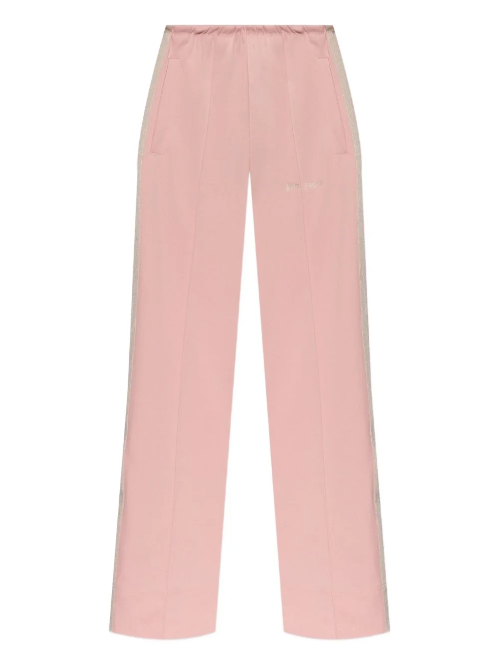logo-embroidered side-stripe track pants - 1