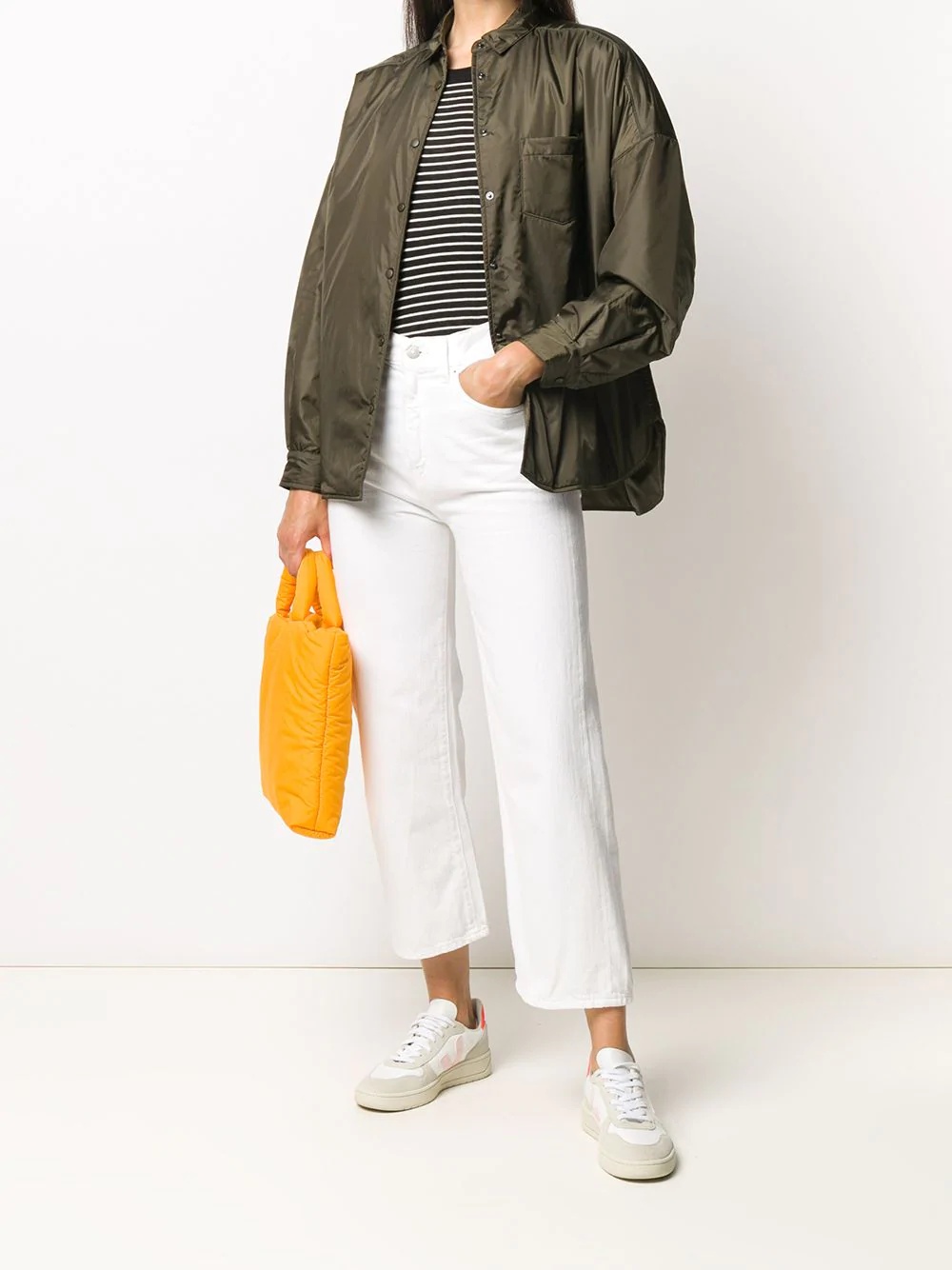 chest-pocket bomber jacket - 2