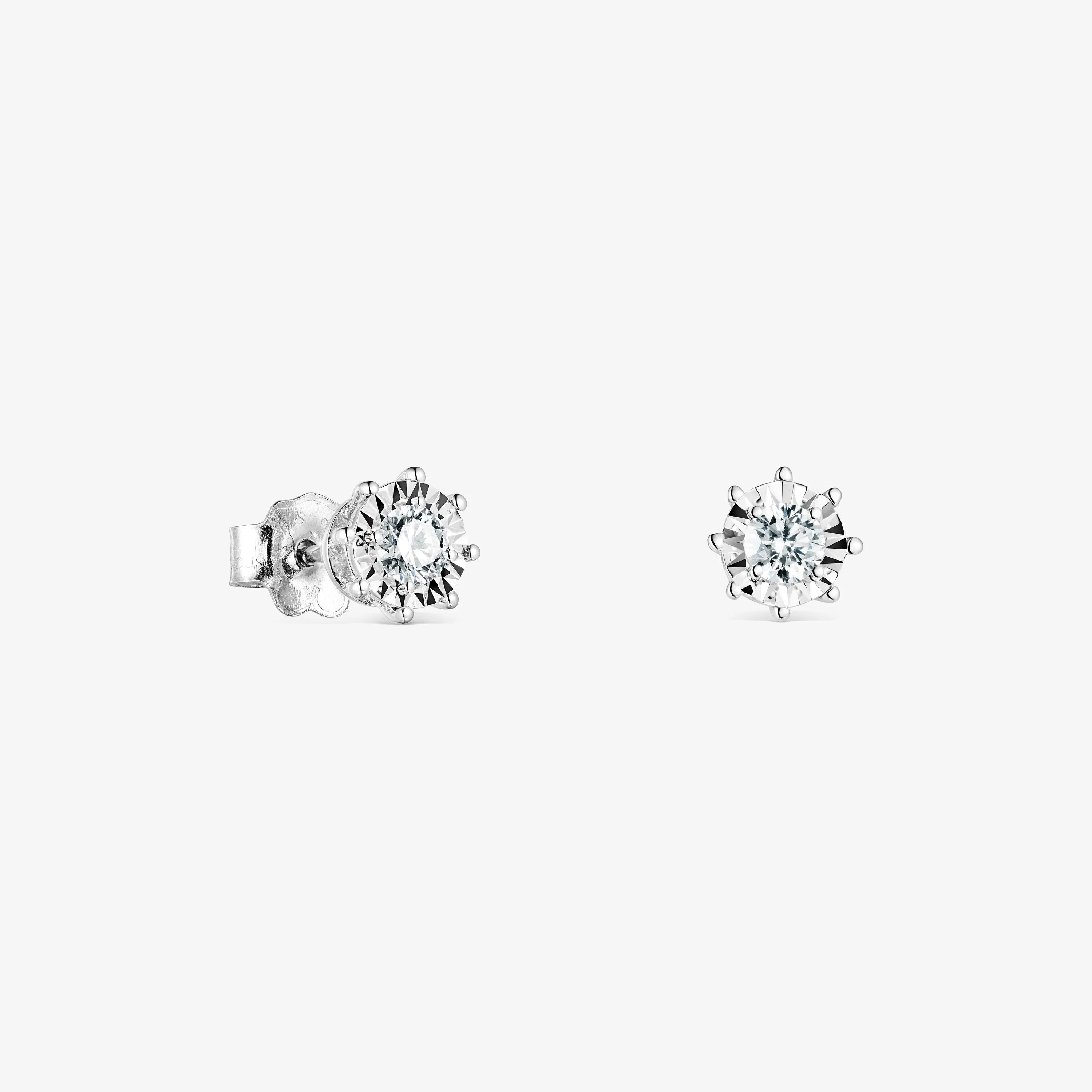 18K white gold TOUS Les Classiques Earrings with Diamonds. 0,21ct. - 1