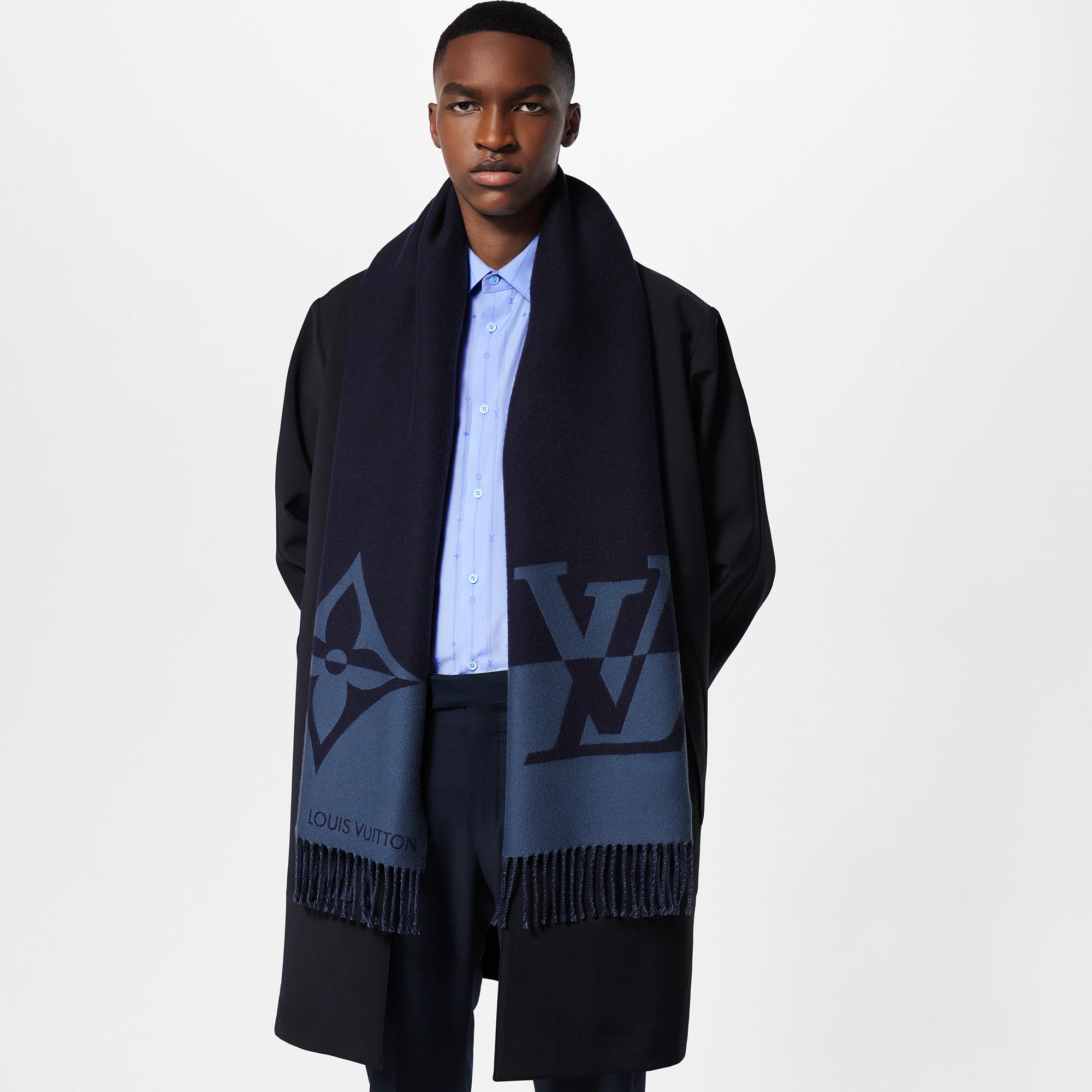 Graphic Dual Scarf - 5