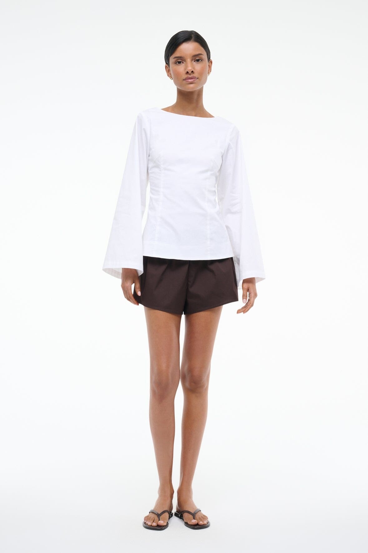 STAUD MINA TOP WHITE - 3