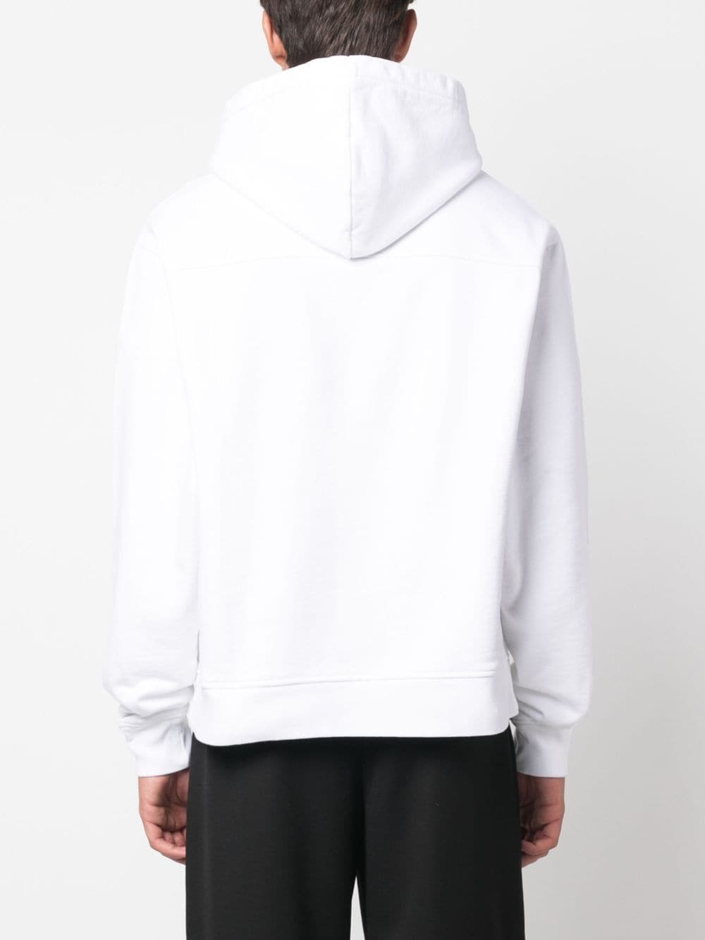 Noeud bow-embellished cotton hoodie - 4
