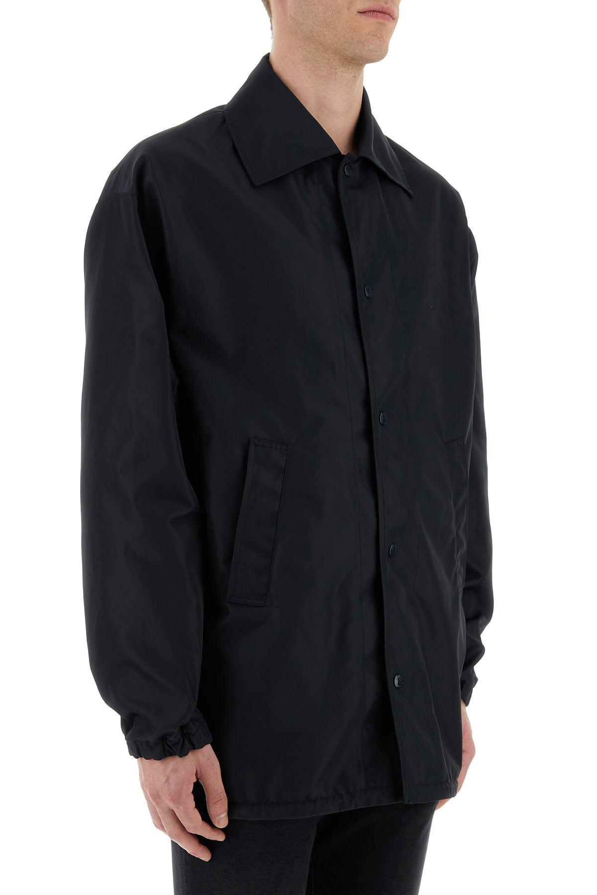Midnight blue nylon jacket - 3