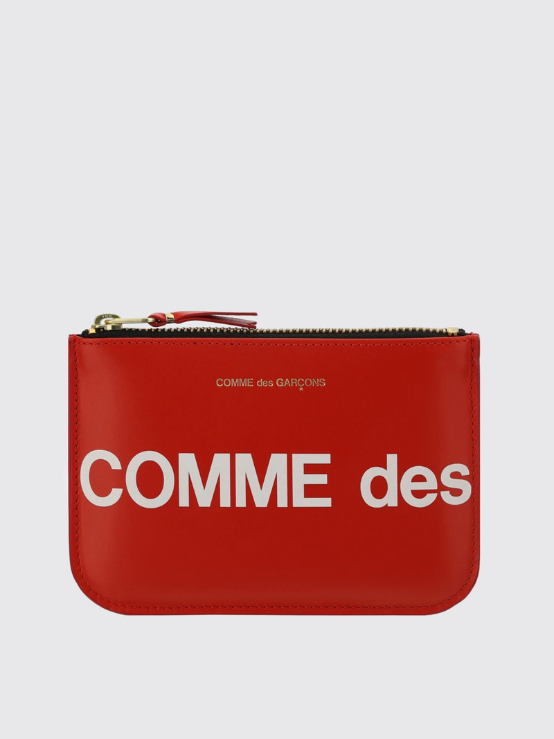 Comme des Garcons SA8100HL Huge Logo Wallet Red 1