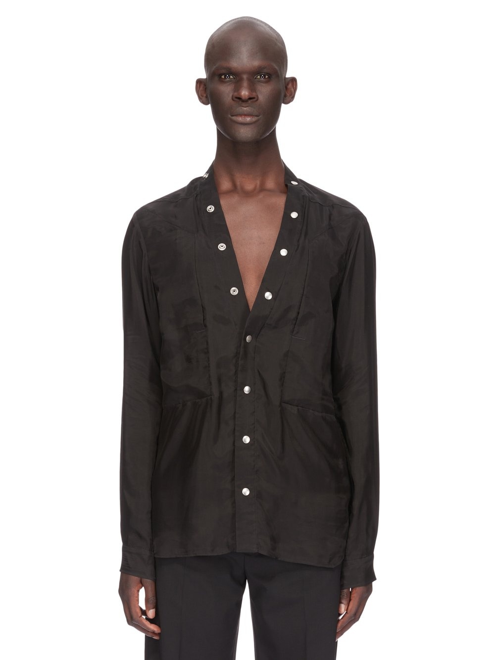 Rick LARRY FOGPOCKET 美品23SS Owens SHIRT Rick LARRY FOGPOCKET 美品23SS Owens SHIRT
