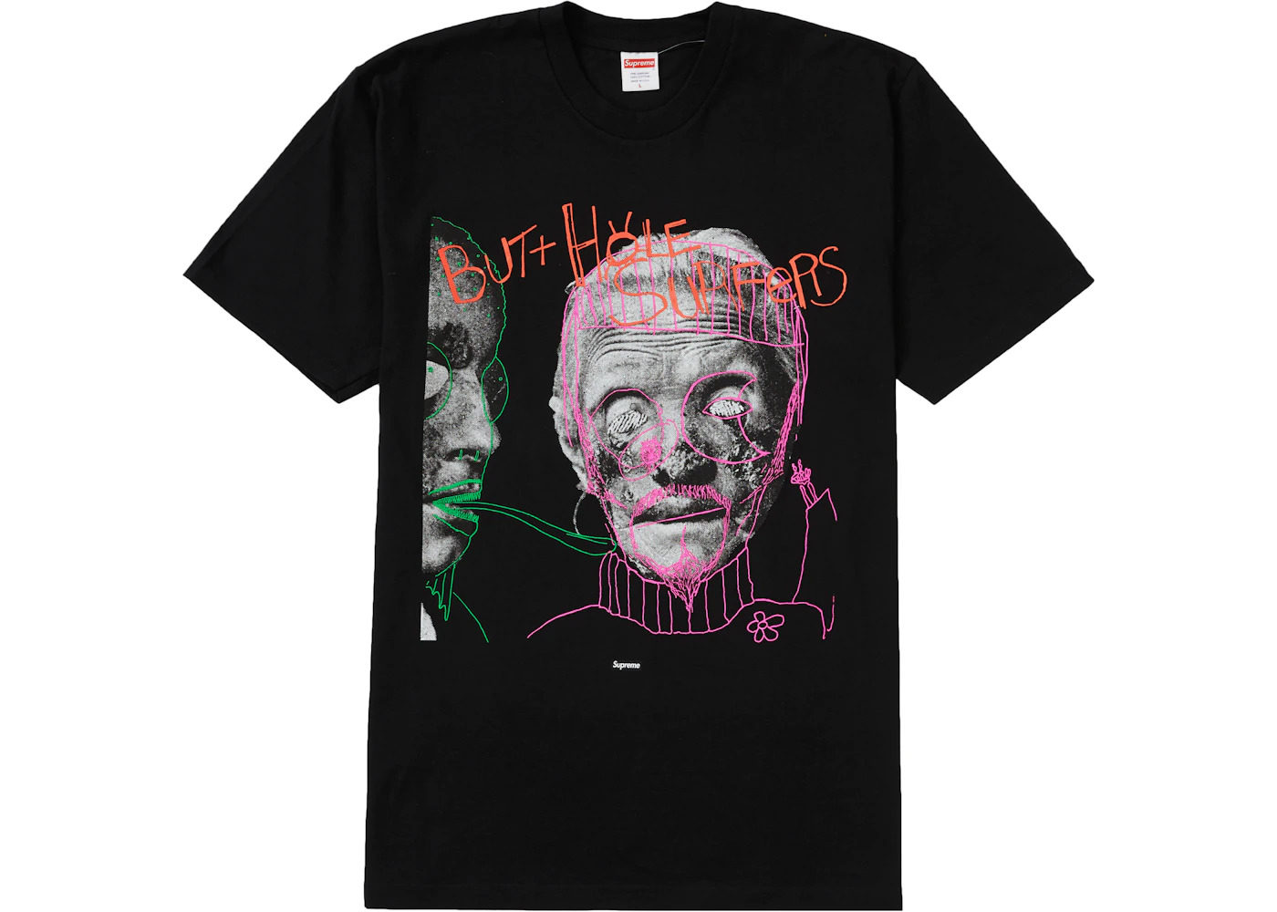 Supreme Butthole Surfers Psychic Tee Black - 1