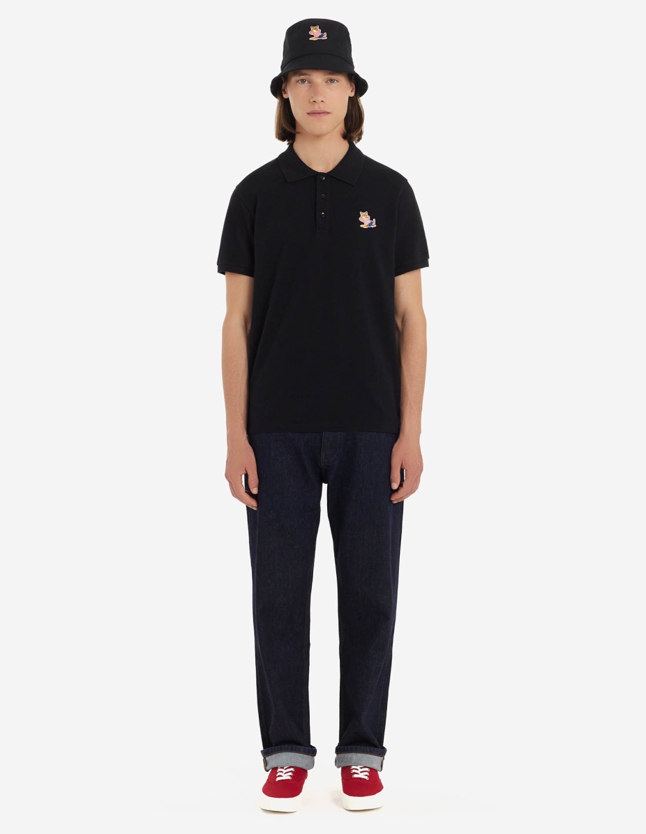 FRENCHIE DRESSED FOX PATCH CLASSIC POLO - 2