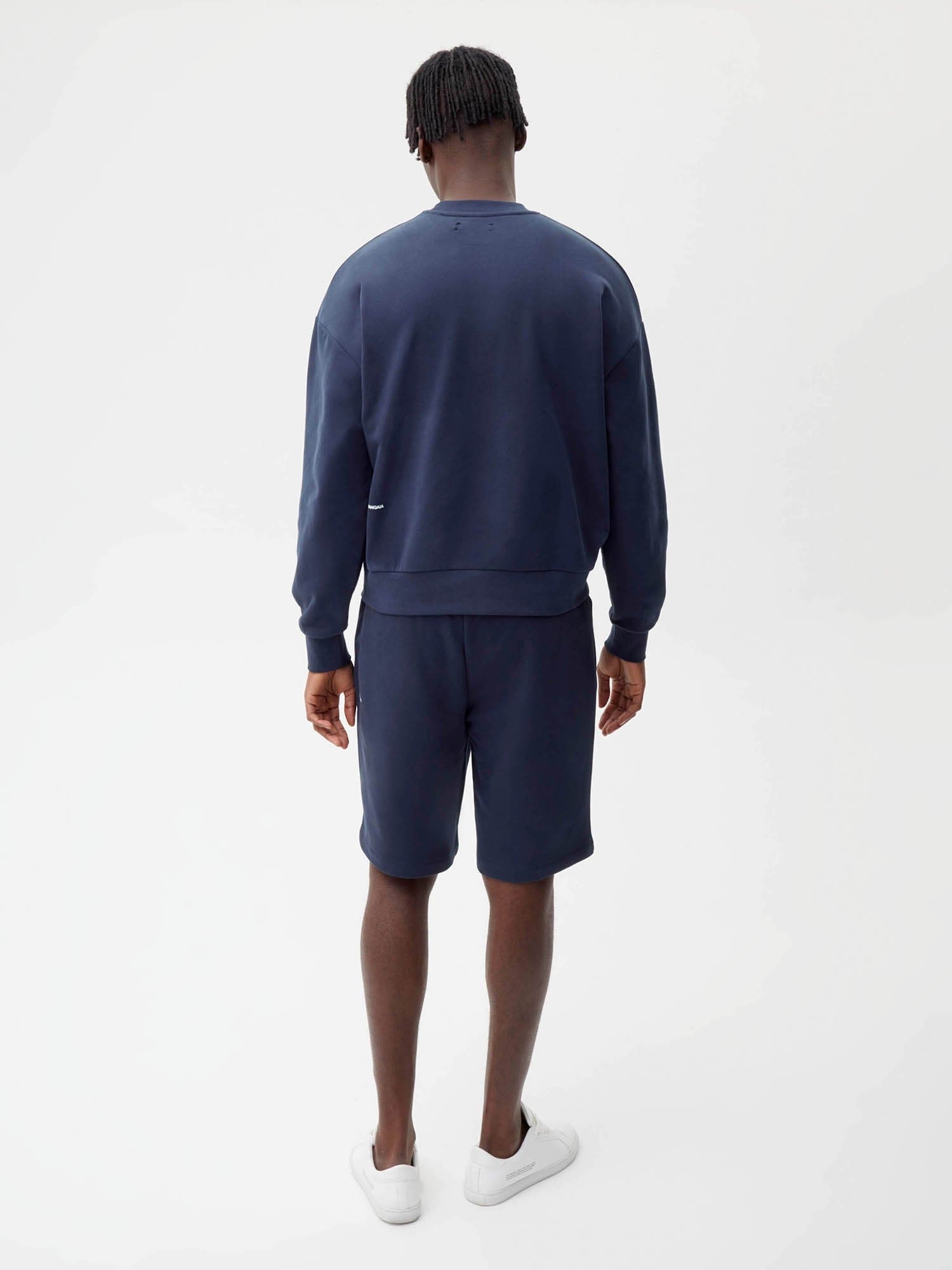 Mens 365 Midweight Long Shorts - Navy Blue - 4