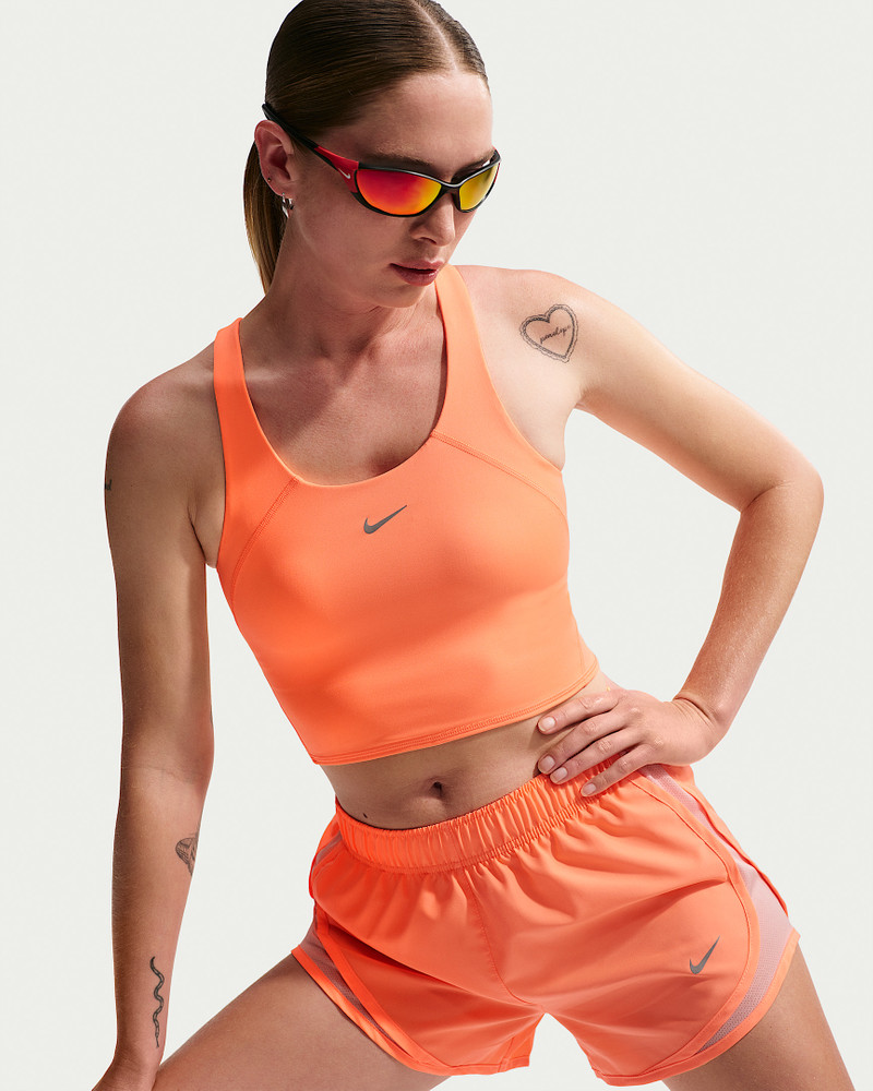 Nike Tempo Women's Medium-Support Cropped Sports Bra Tank 1