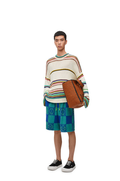 Loewe Shorts in terry cotton jacquard outlook