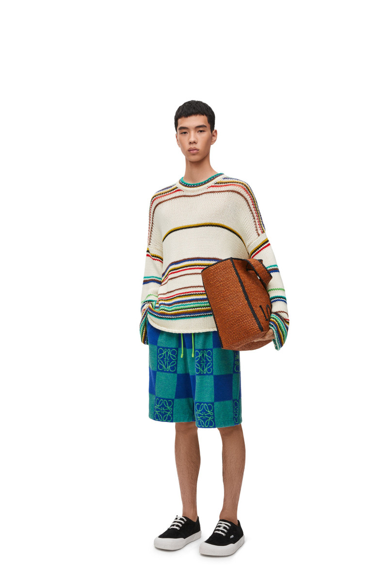 Loewe Shorts in terry cotton jacquard outlook