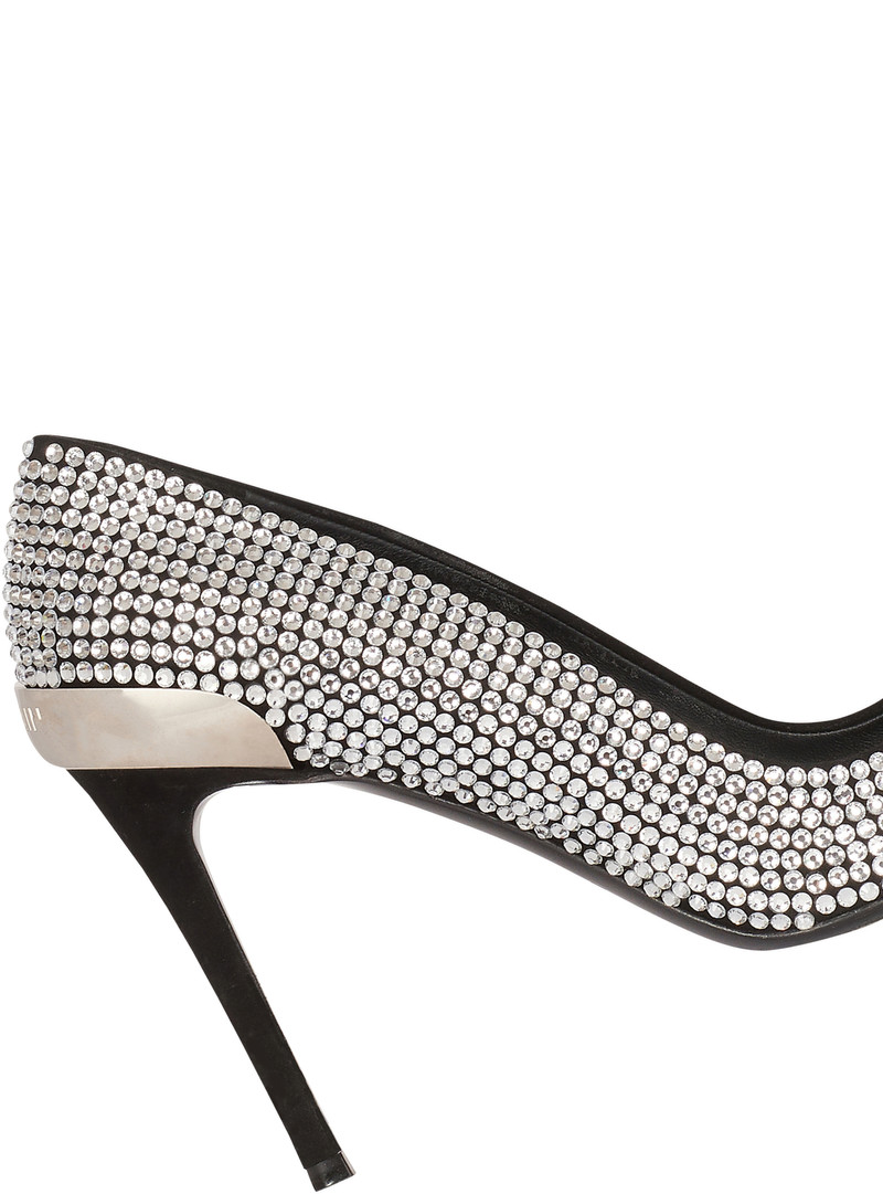 Balmain Rhinestones Ruby pumps outlook