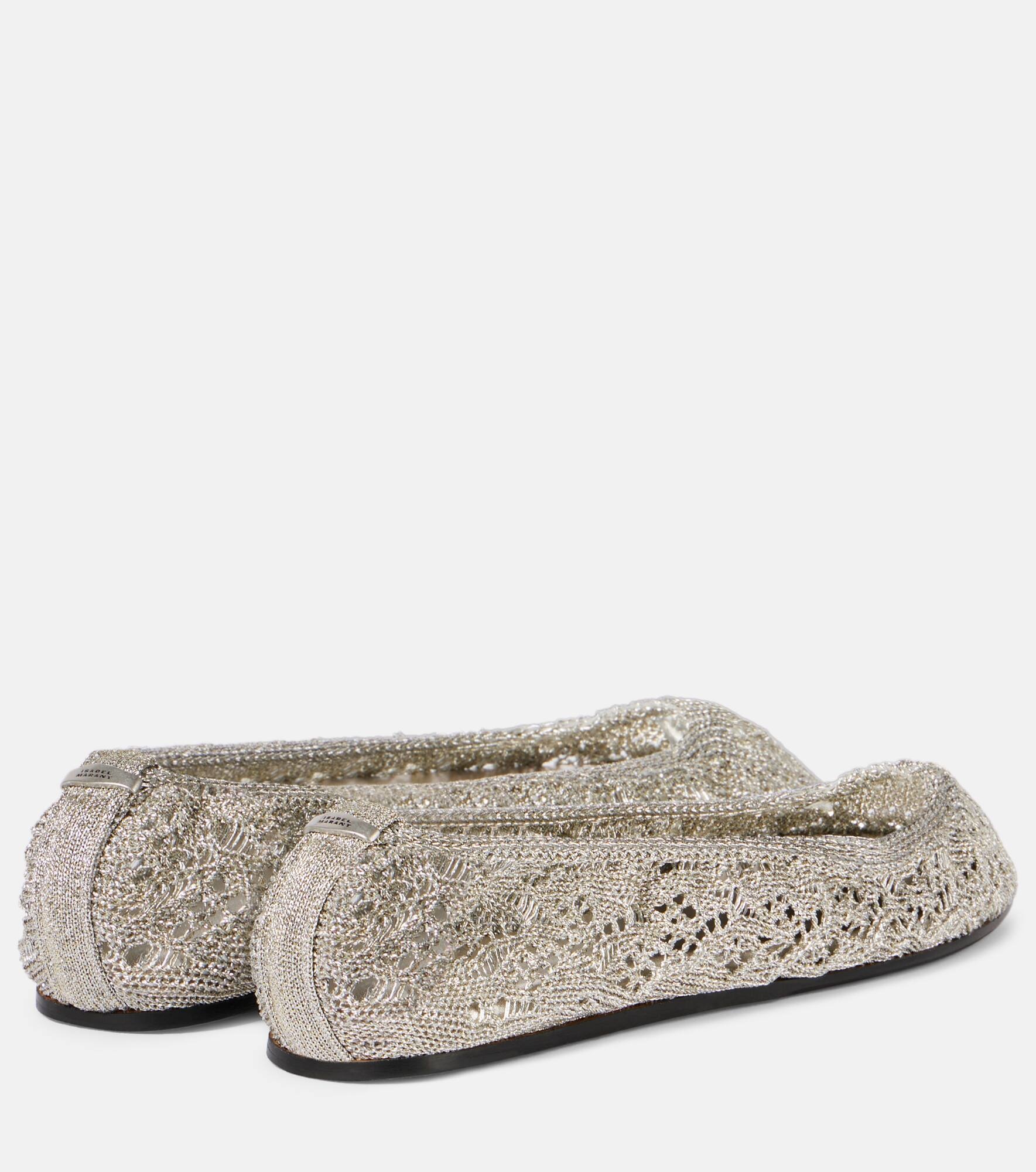 Belna crochet ballet flats - 2