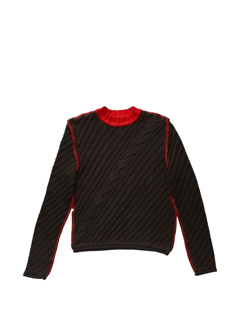 ribbed sweater 1