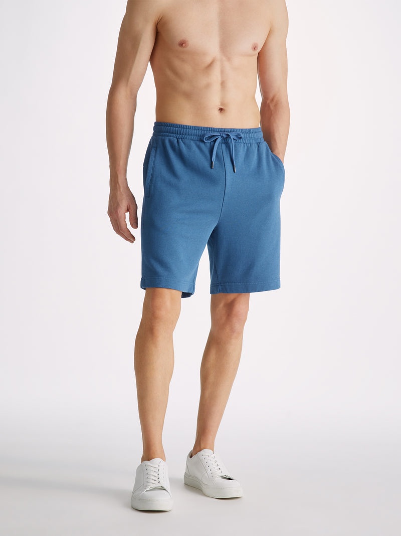 Men's Sweat Shorts Quinn Cotton Modal Denim - 5