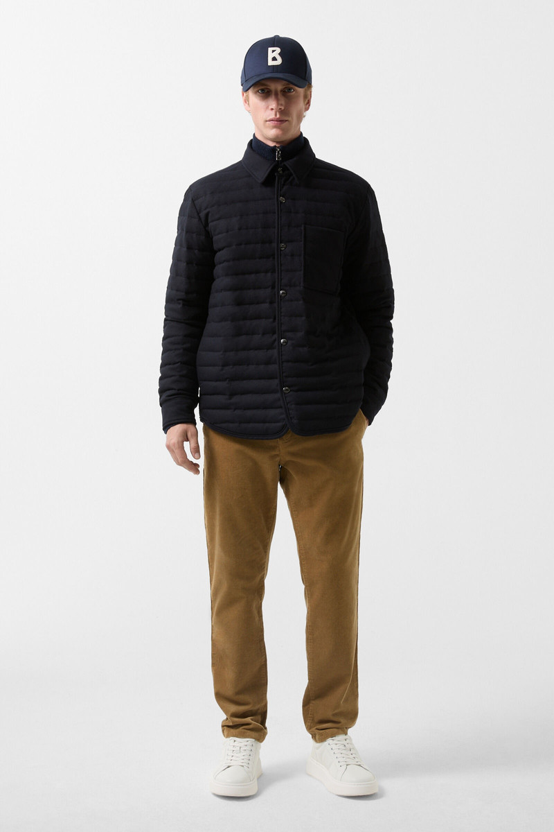 Olli Shirt jacket in Navy blue 4
