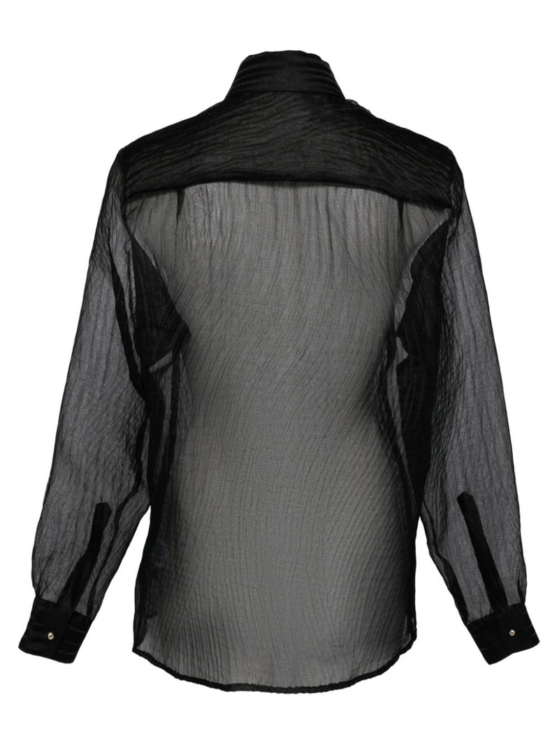 ELIE SAAB organza shirt outlook