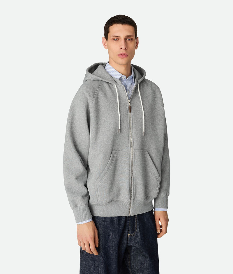 Cotton Fleece Zip Hoodie 1