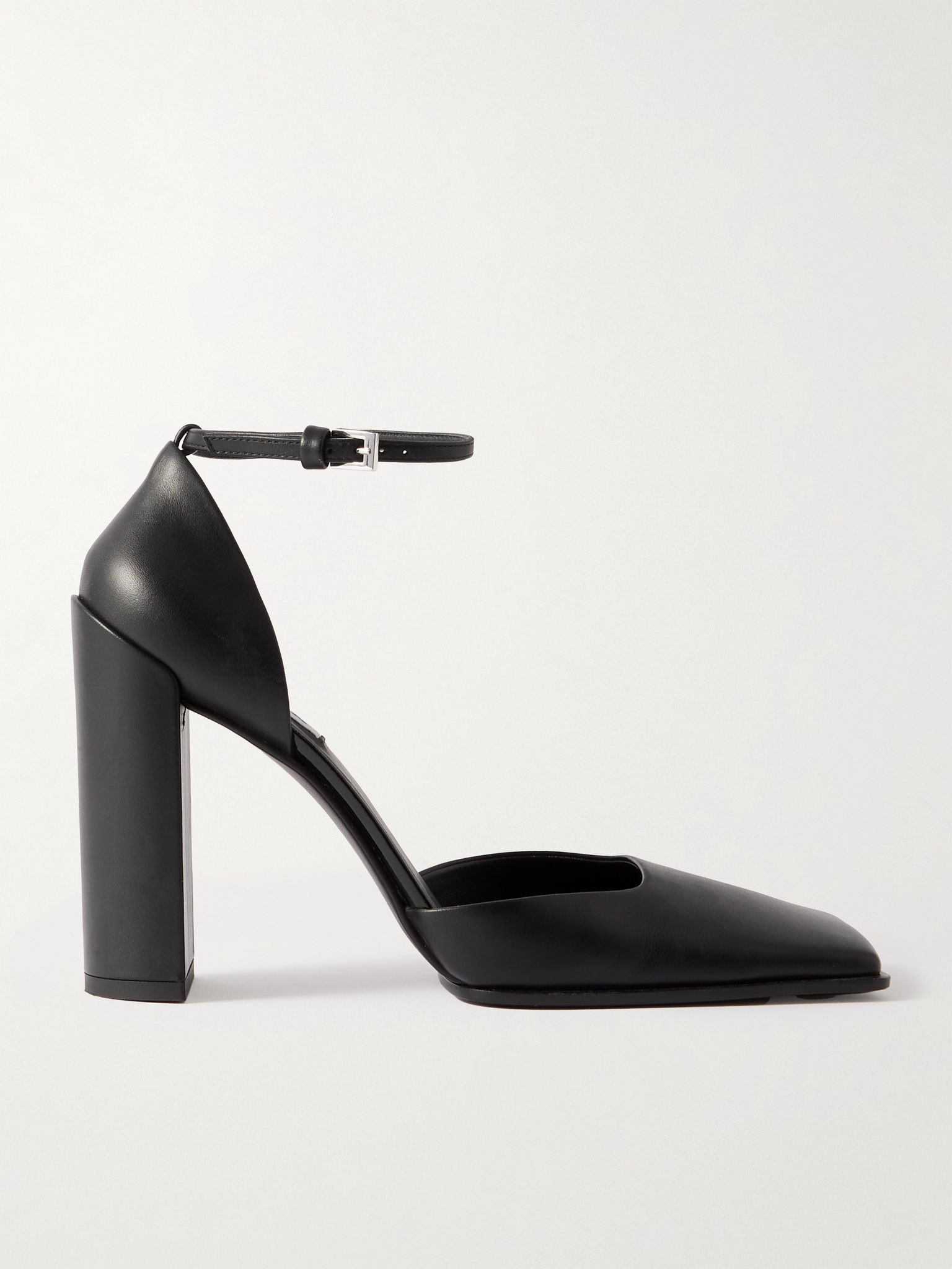 90 leather pumps Black - 1