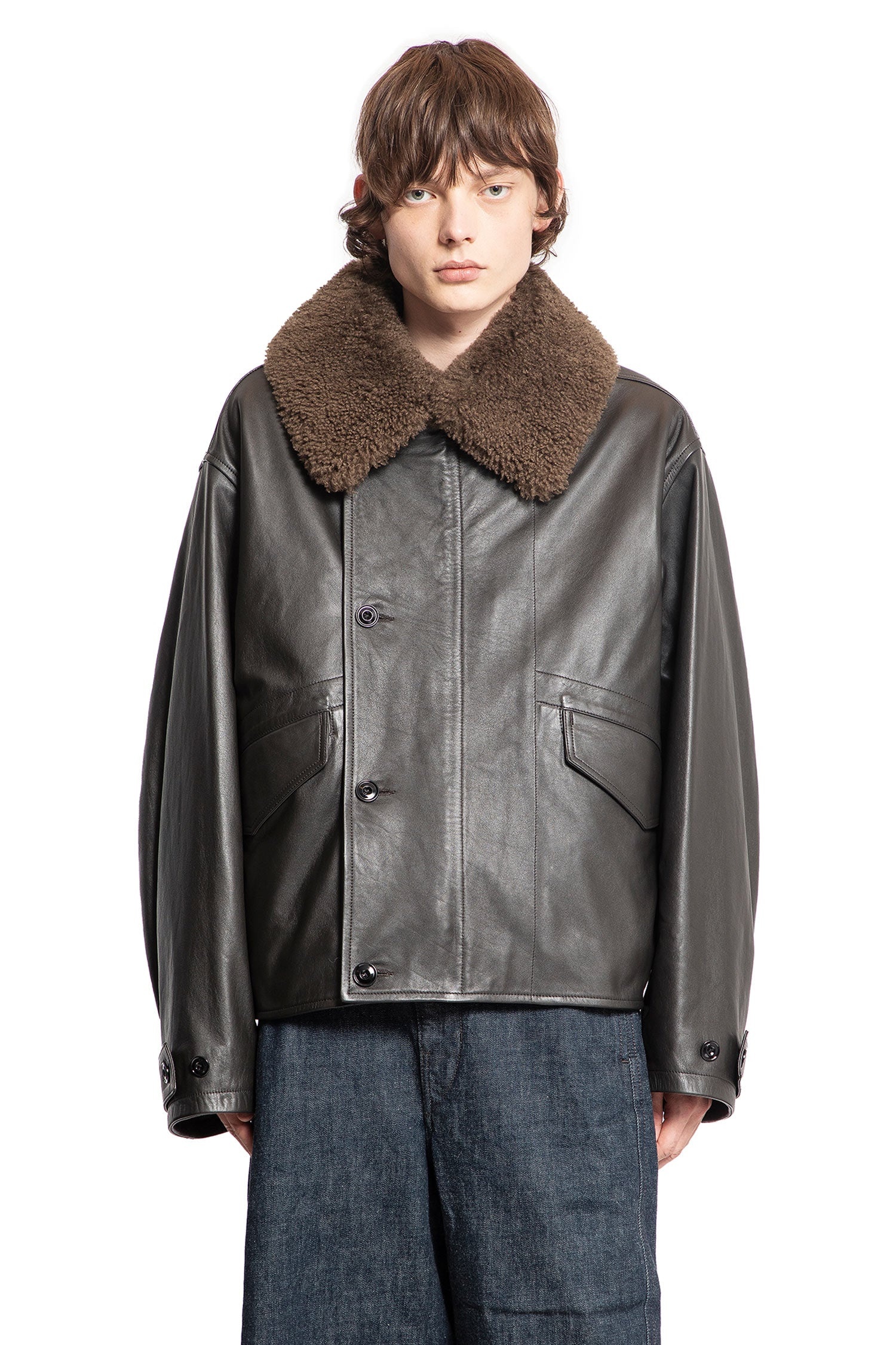 Lemaire Quilted-Leather-Blouson | antonioli | REVERSIBLE