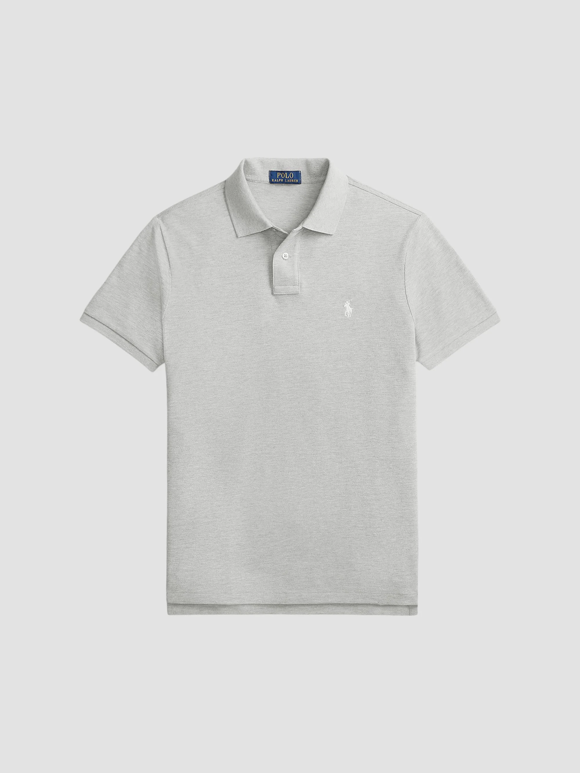 Men's The Iconic Mesh Polo Shirt - Spring Heather - 1