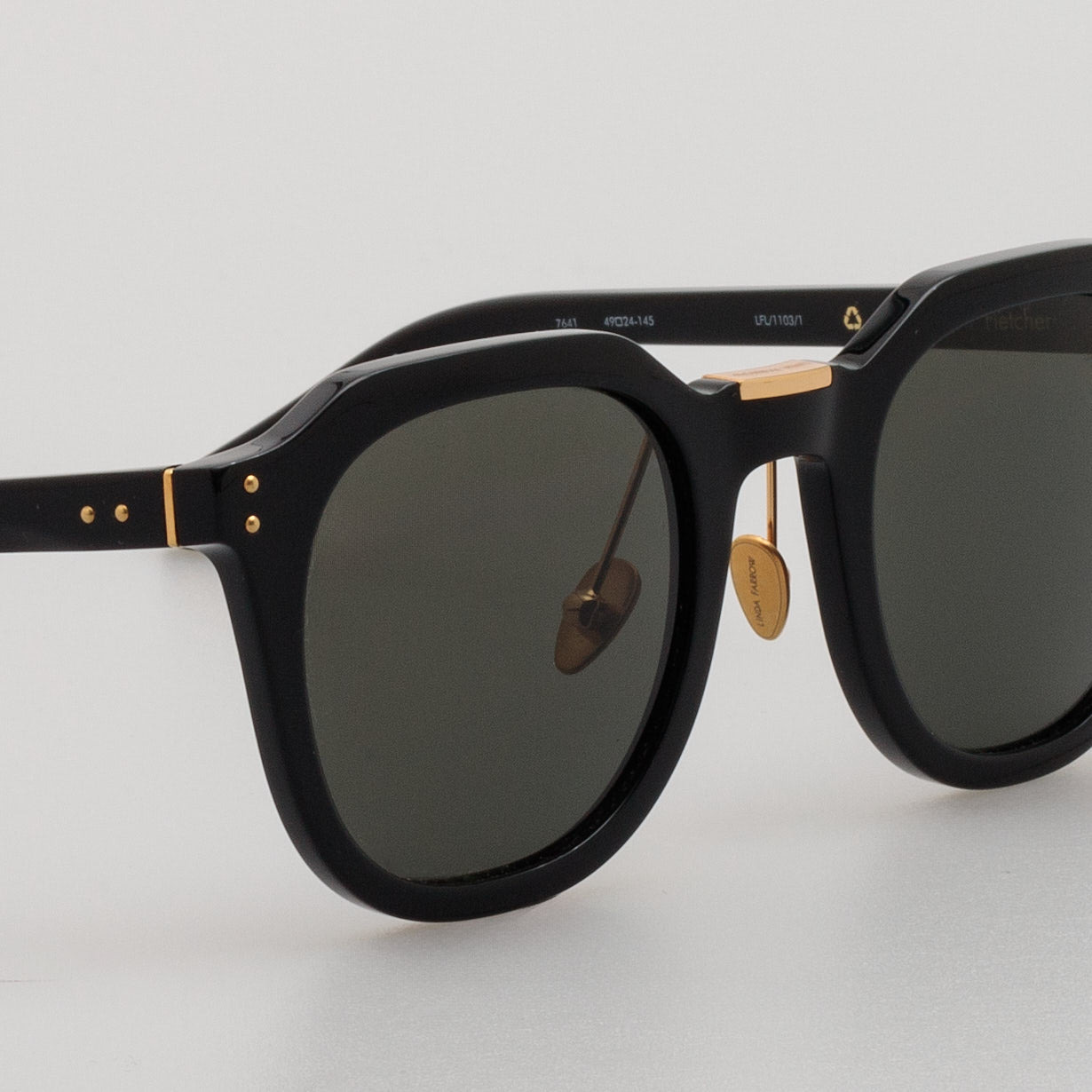Fletcher Sunglasses in Black - 4