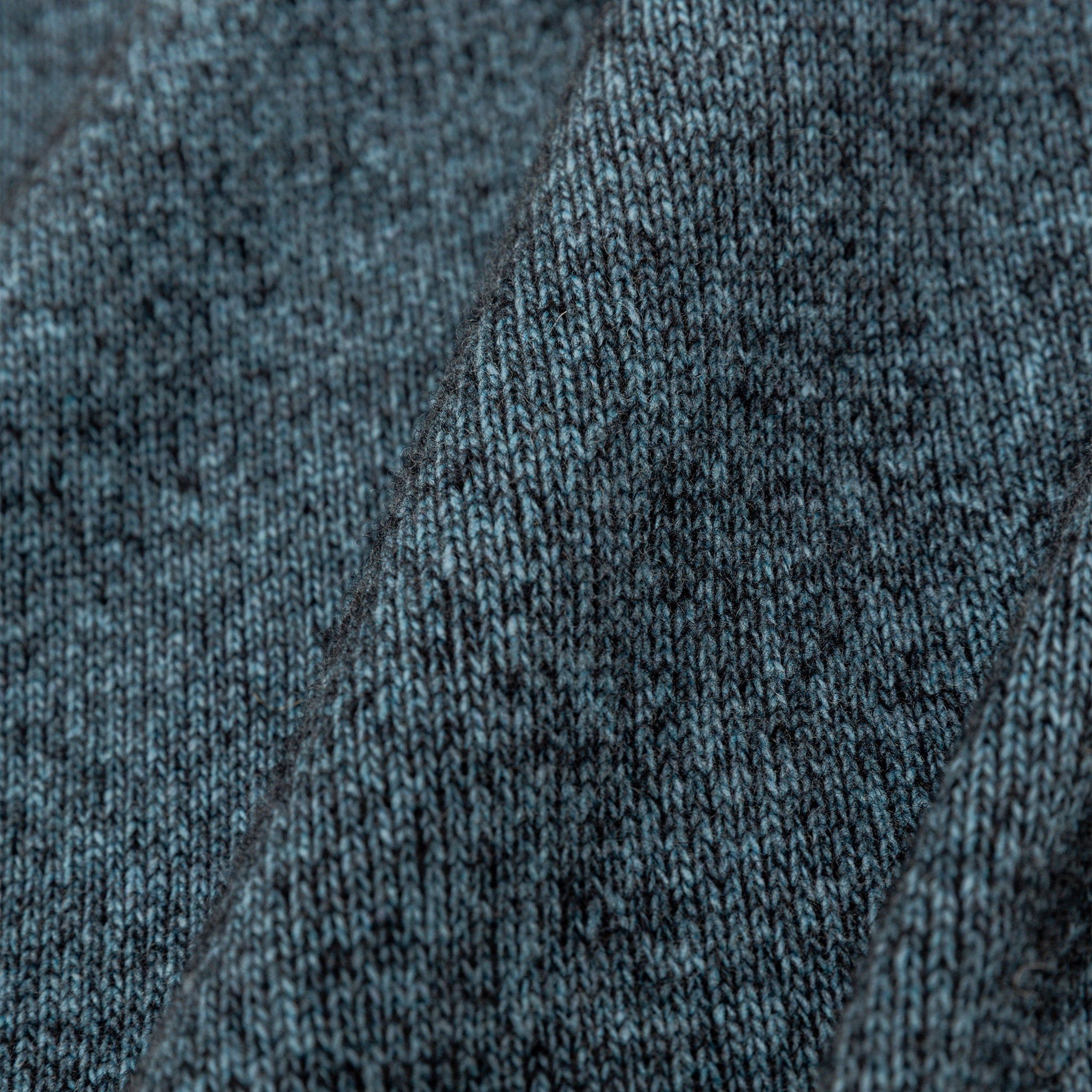 FLEECE CREWNECK KNIT SWEATER - 4