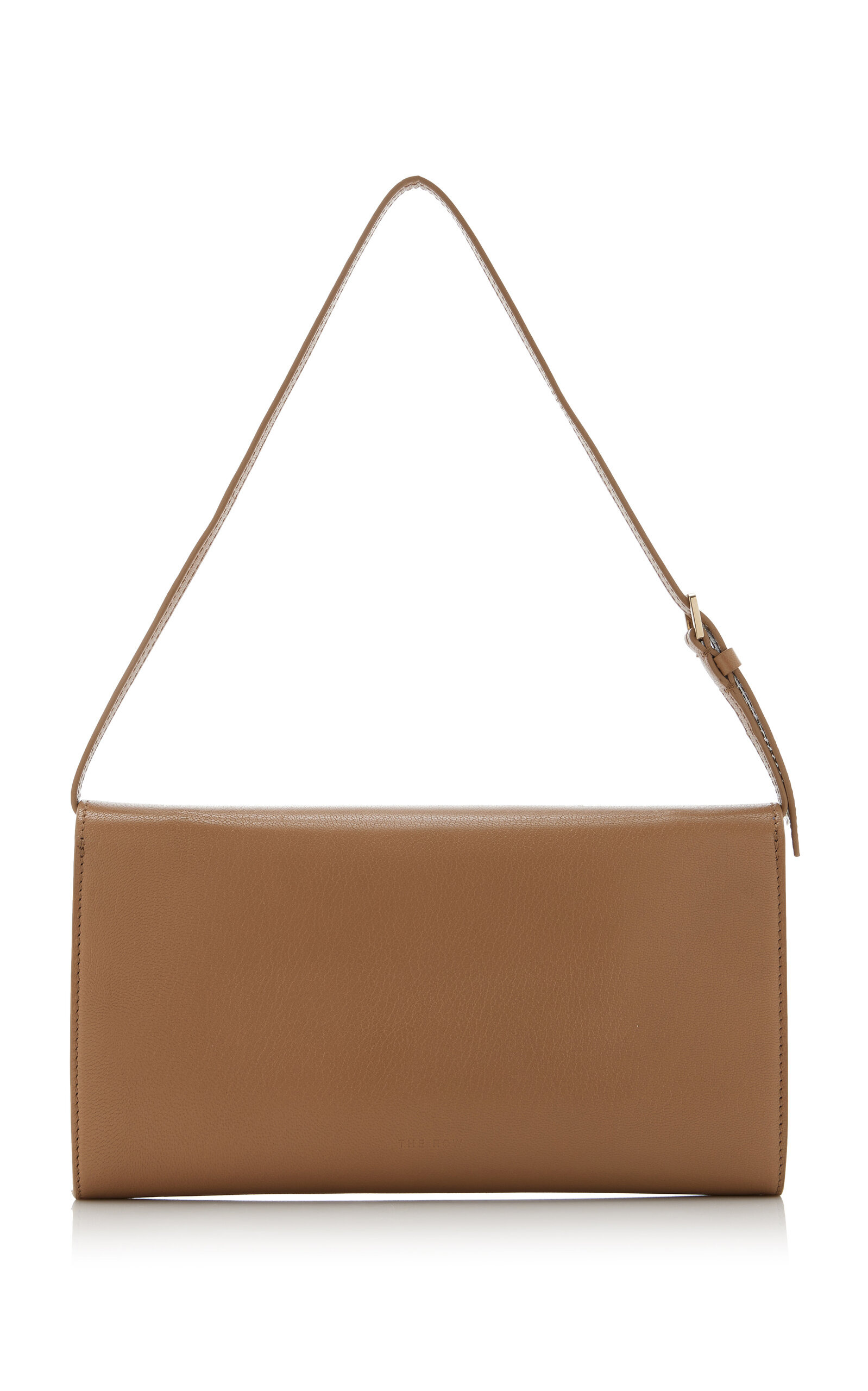 Leather Evening Clutch neutral - 4