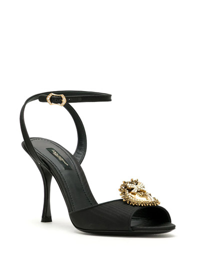 Dolce & Gabbana 90mm Keira Devotion sandals outlook