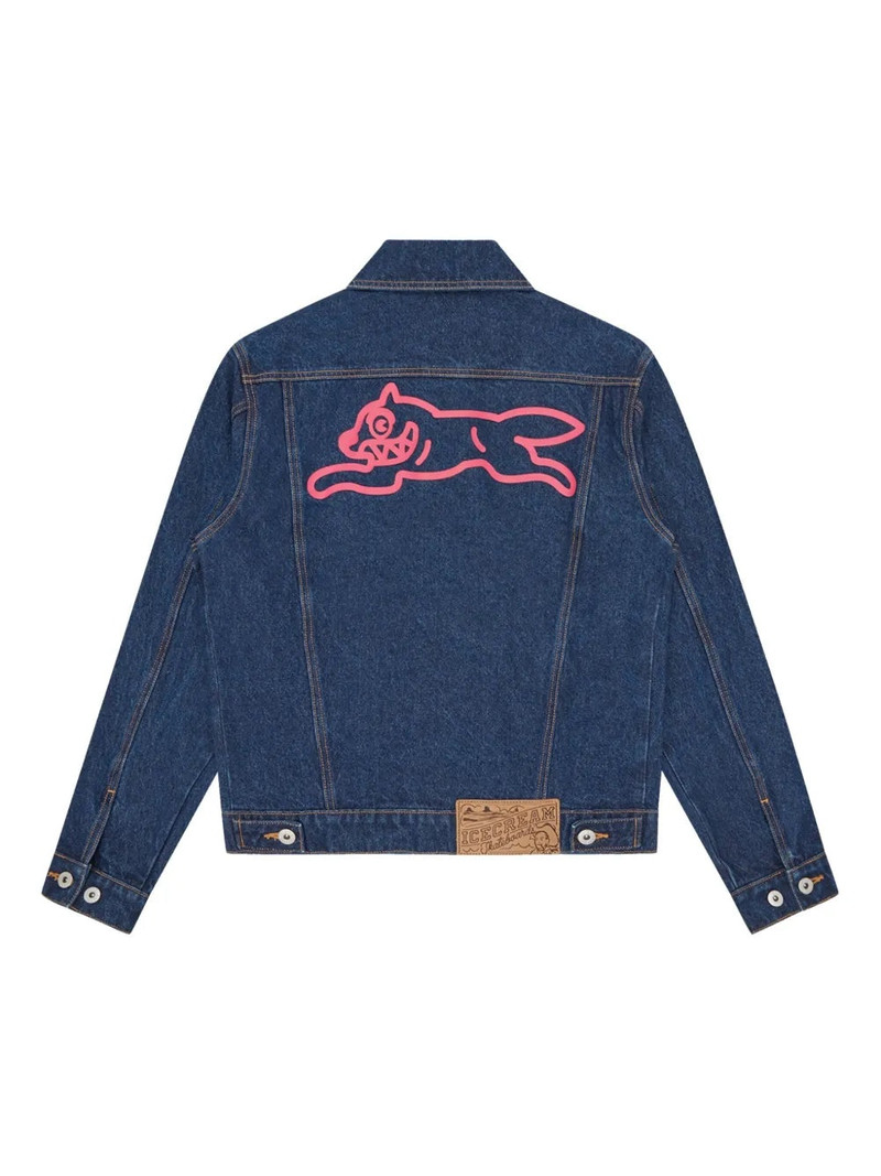 ICECREAM LOGO PRINT DENIM JACKET outlook