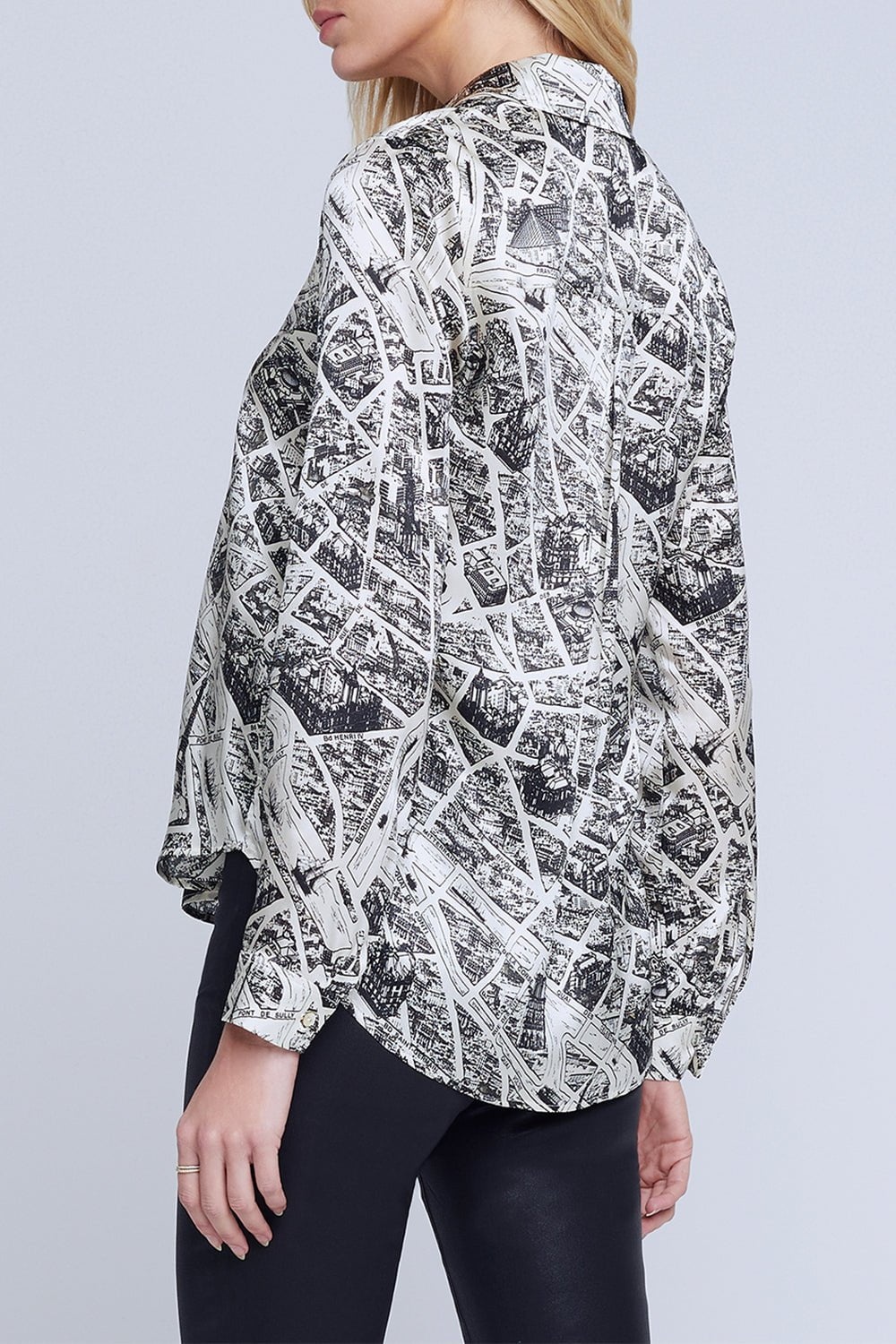 Tyler Blouse - Paris Map - 3