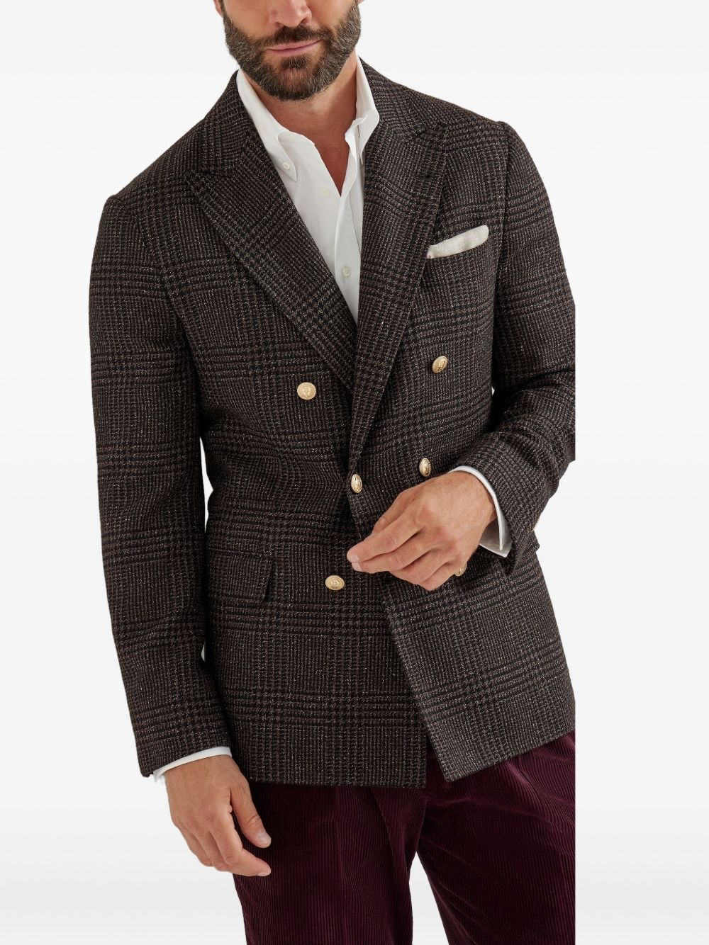 double-breasted blazer - 3