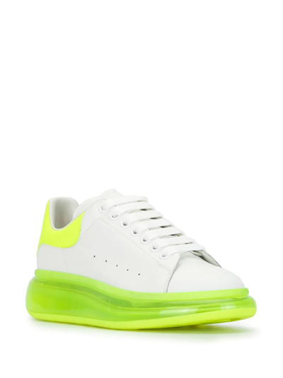 Alexander McQueen oversized two-tone sneakers outlook