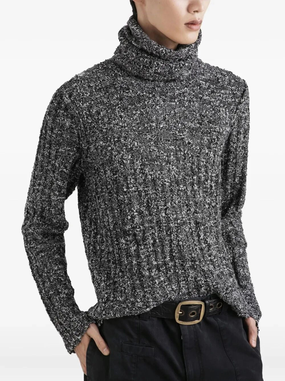 Dolce & Gabbana Men Long Sleeve Turtle-Neck Sweater - 2
