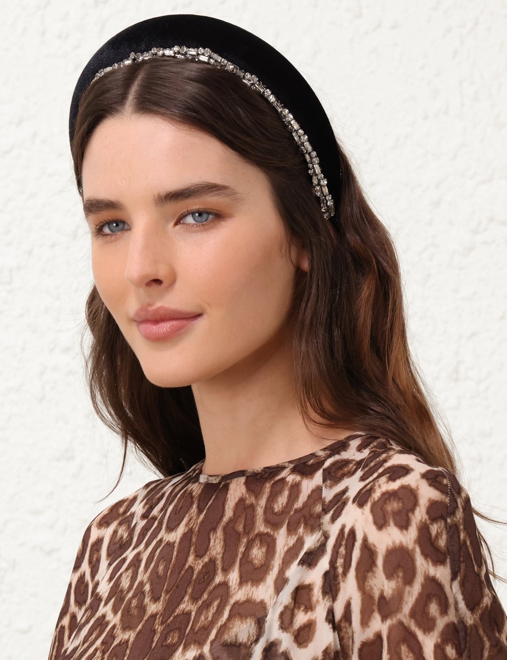 VELVET RHINESTONE HEADBAND - 2
