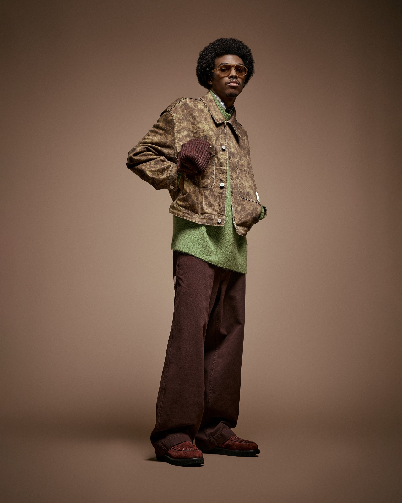 NEW YORK CAPSULE COLLECTION STRIPED ALPACA-BLEND OVERSIZED JUMPER - 6