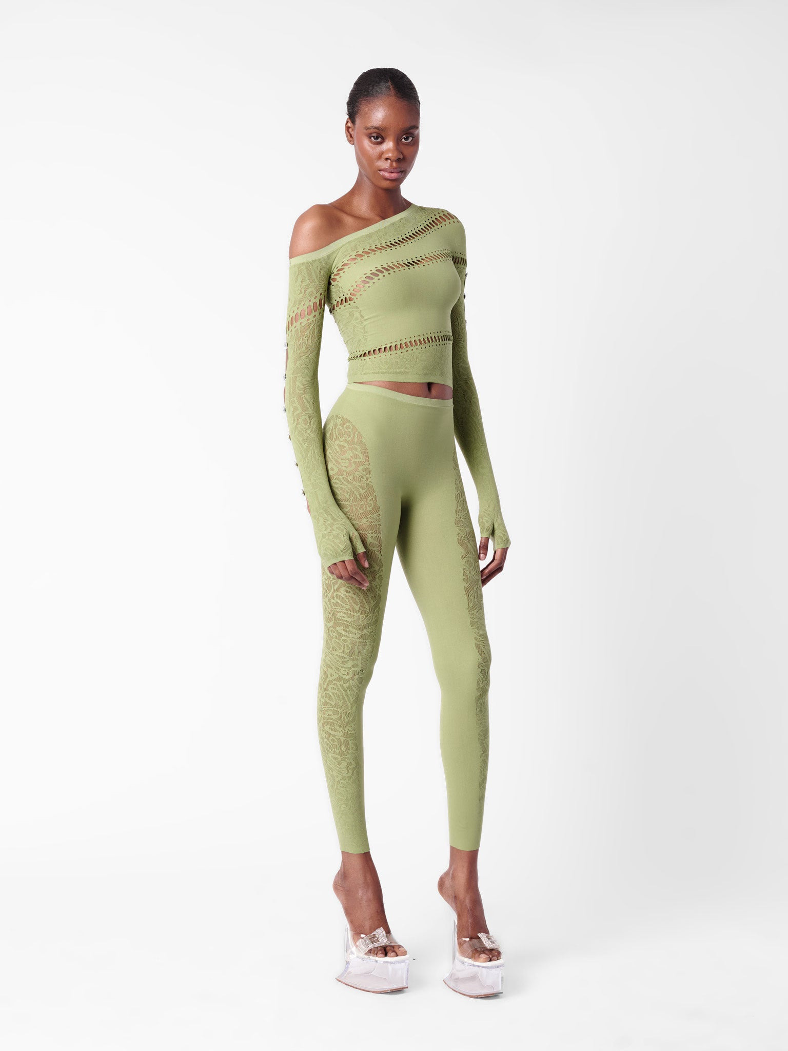 IVY LEGGING SATIVA GREEN - 8
