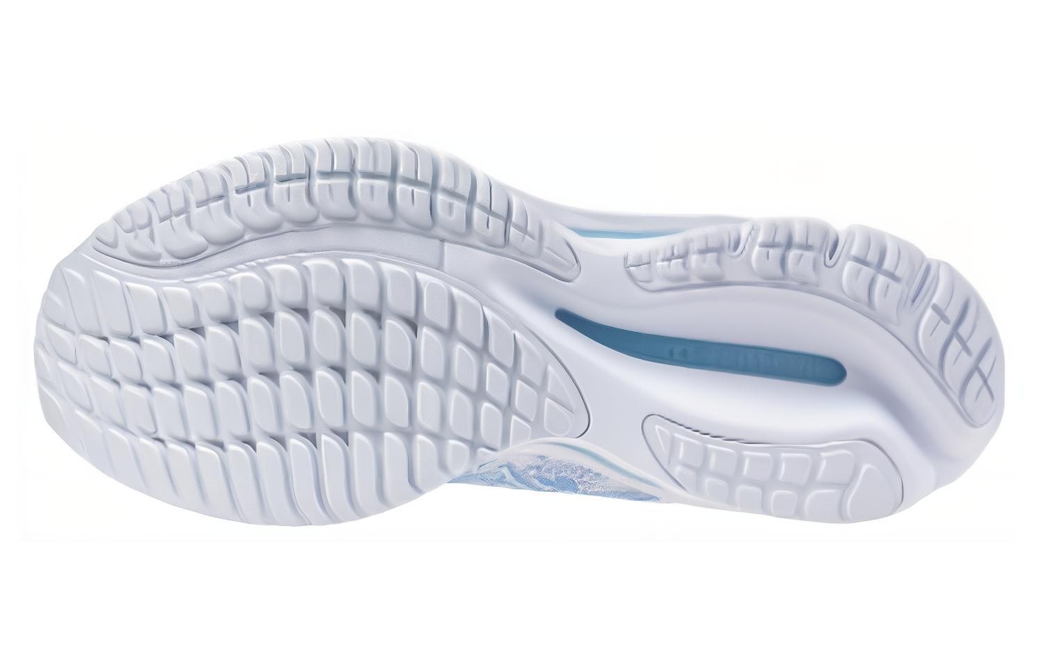 (WMNS) Mizuno Wave Rider 27 'White Light Blue' J1GD230676 - 5