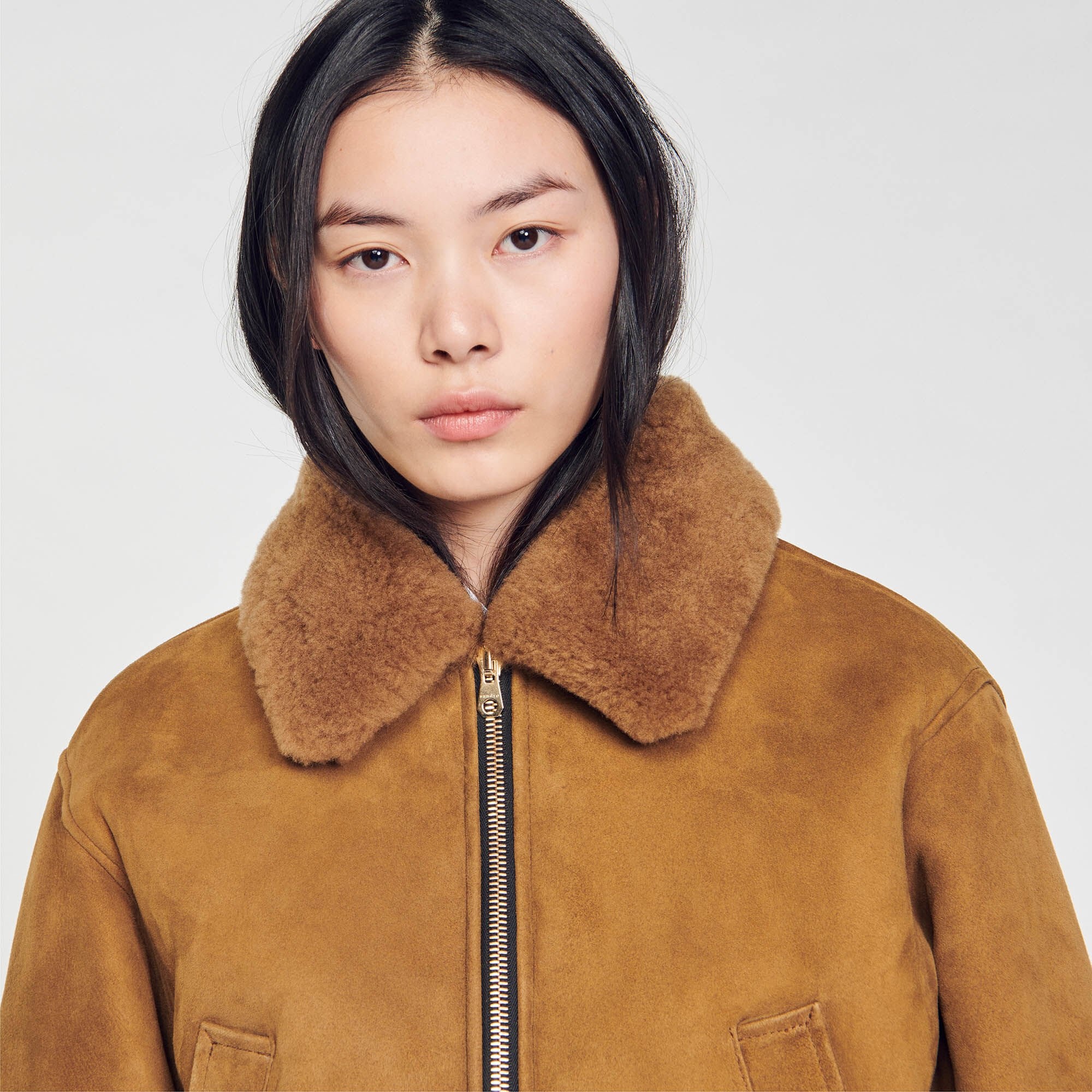 SHEARLING BOMBER - 4