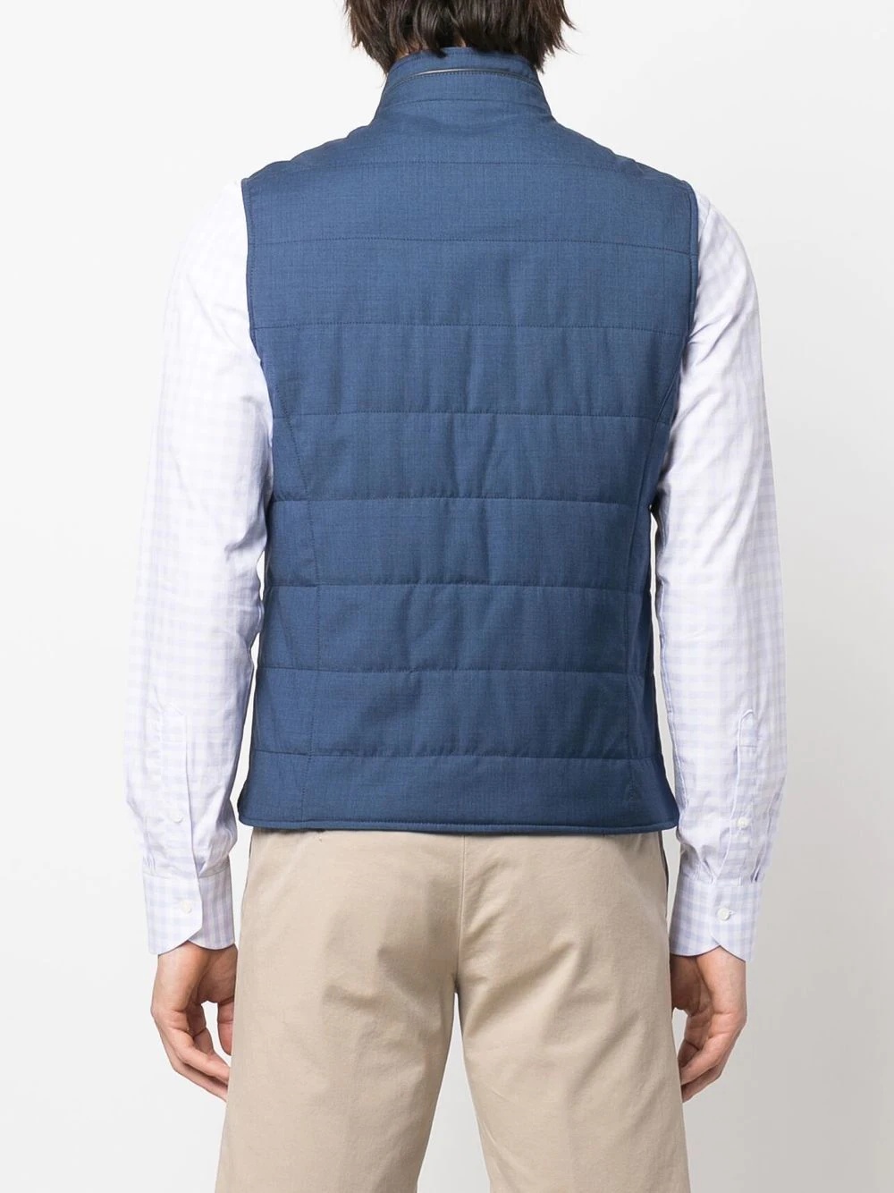 zipped-up gilet - 4