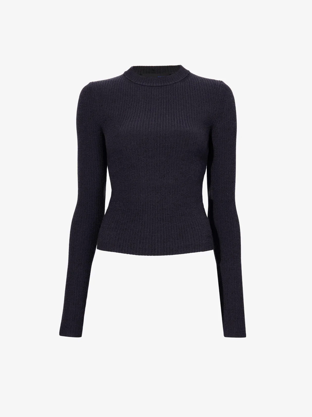 Alyssa Sweater in Midweight Viscose Rib - 1