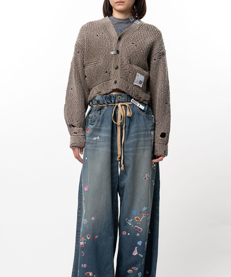 Sun Faded Like Knit Cardigan 16