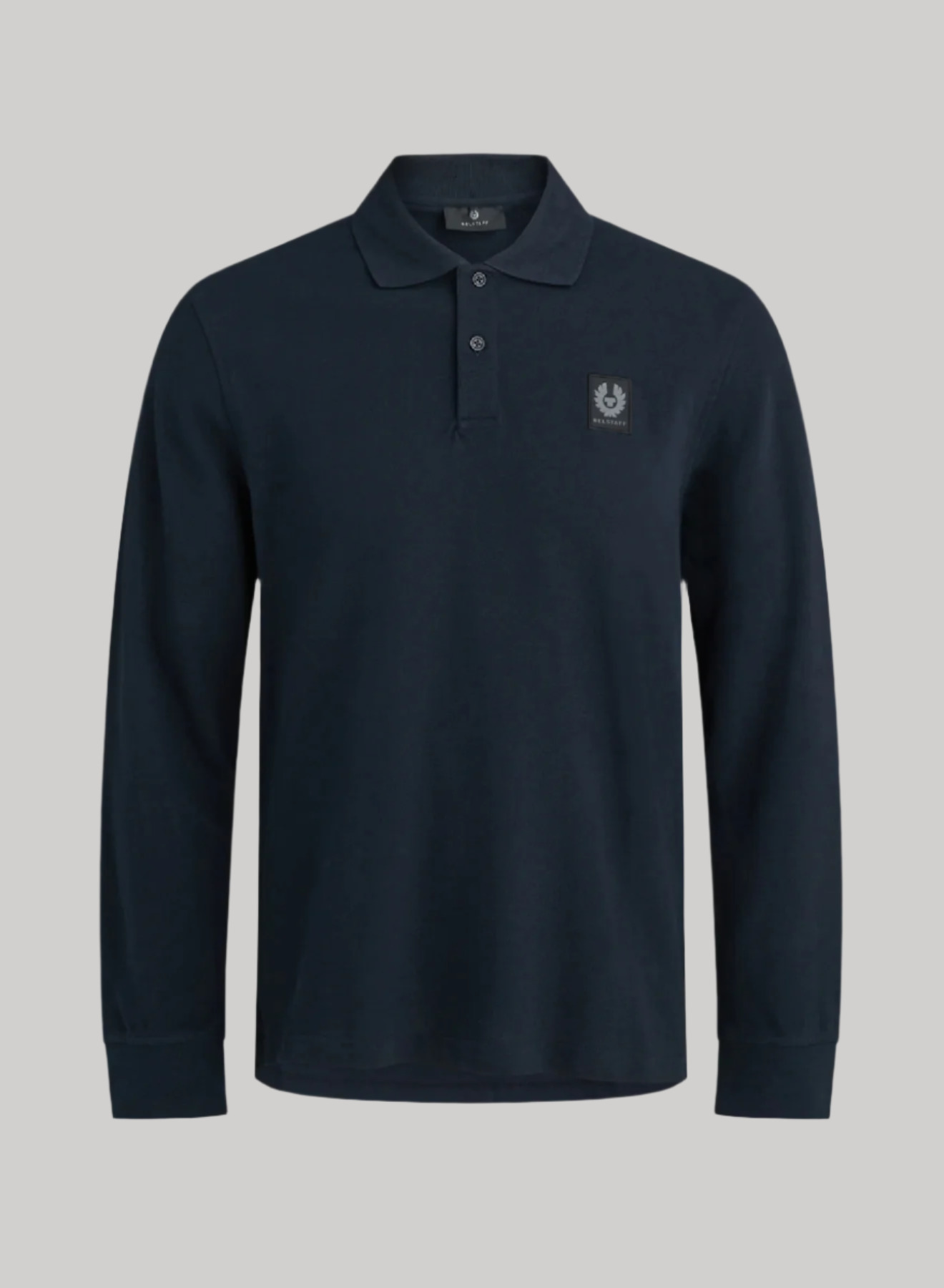 STEWARTON LONG SLEEVED POLO - 1