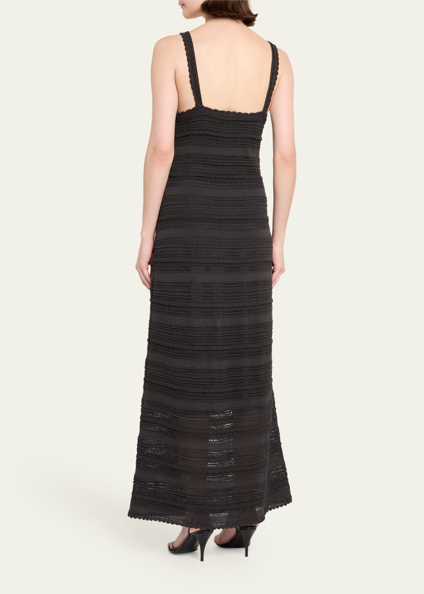 Lucky Sleeveless Lace Knit Dress - 3