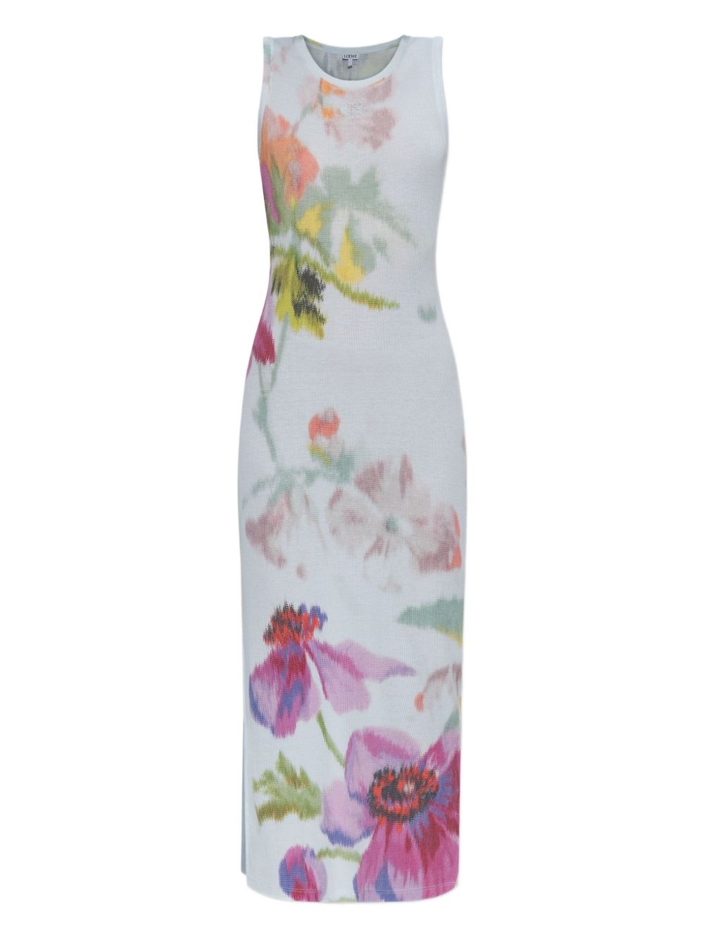 floral-print midi dress - 1