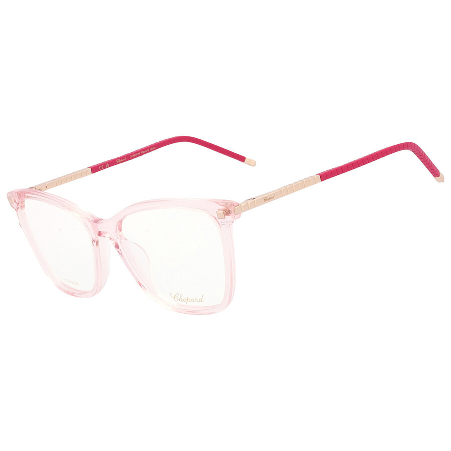 Chopard Demo Square Ladies Eyeglasses VCH349M 096D 55 - 4